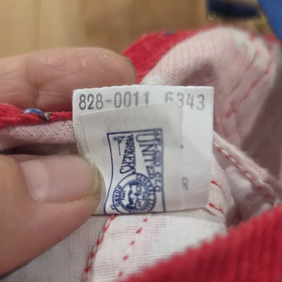 Rare VTG OshKosh B'gosh Red Corduroy Kids Christmas Toy Soldier Overalls - Picture 7 of 7